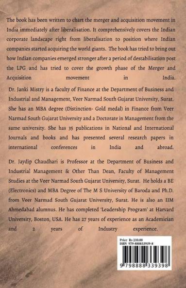 Mergers and Acquisitions in India: A Post Liberalisation Perspective