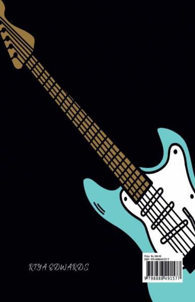 Guitar Tab Notebook : Wonderful Blank Music Sheet Notebook/ Blank Guitar Tablature Book for Music Composition and Songwriting