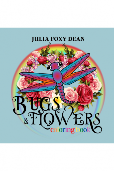 Bugs &amp; Flowers Coloring Book : Cute Mandala Bugs and Flower Wreaths Coloring Pages for Adults and Teens