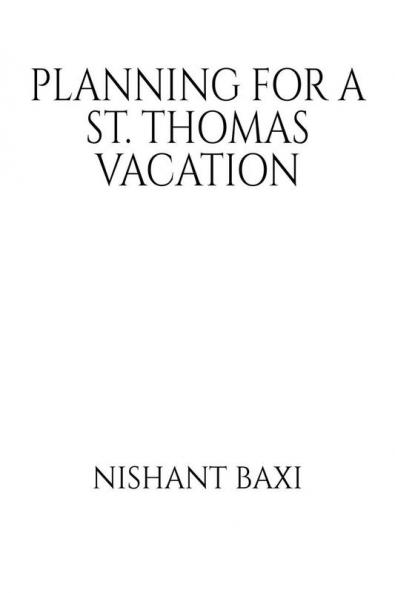 Planning For A St. Thomas Vacation