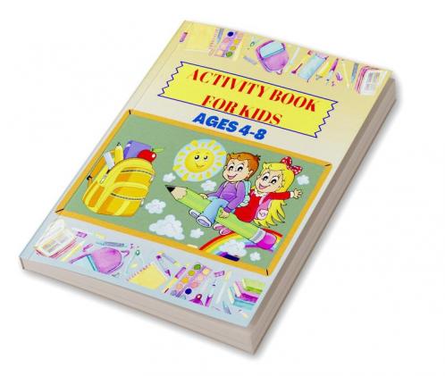 Activity Book for Kids Ages 4-8 : Fun &amp; educational activity book for  children Ages 4-8