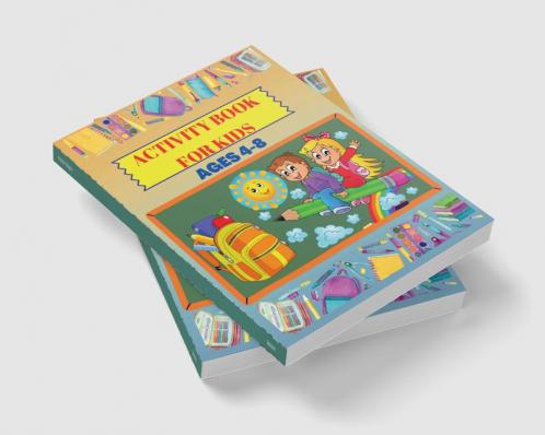 Activity Book for Kids Ages 4-8 : Fun &amp; educational activity book for  children Ages 4-8