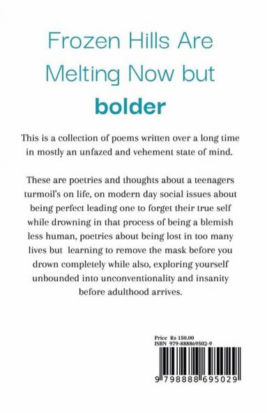 Frozen Hills Are Melting Now : A poetry collection