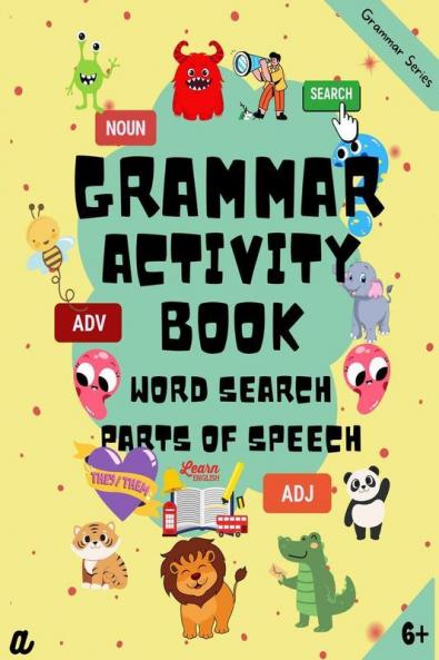 English Grammar Activity Book - Level 1 (Word Search 6-8 years)