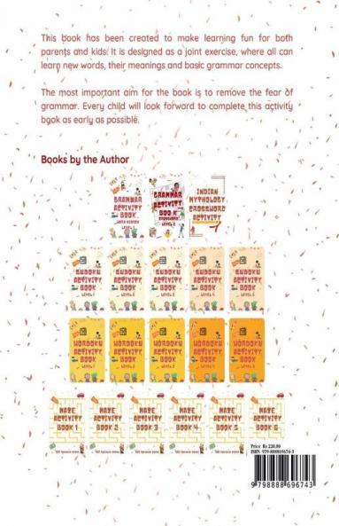 English Grammar Activity Book - Level 1 (Word Search 6-8 years)