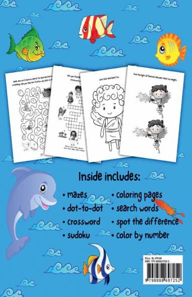 Bible Activity Book for Kids: A Bible Themed Puzzle Book for Children Ages 5+ Including Mazes Spot the Difference Coloring Dot-to-Dots and many more