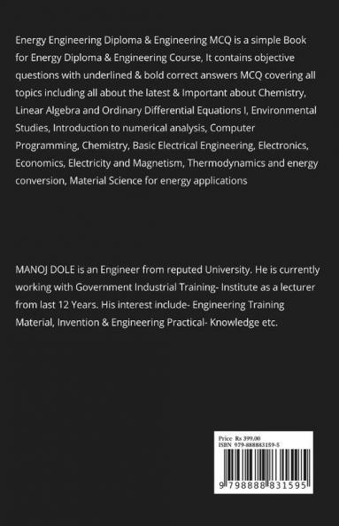 Energy Engineering Diploma &amp; Engineering MCQ