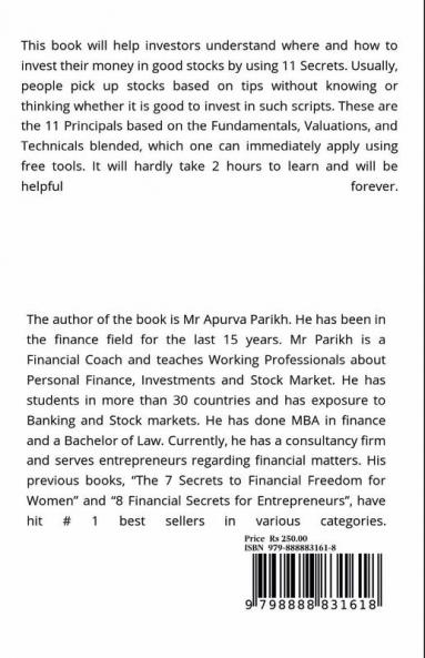 11 Secrets to find Value Stocks
