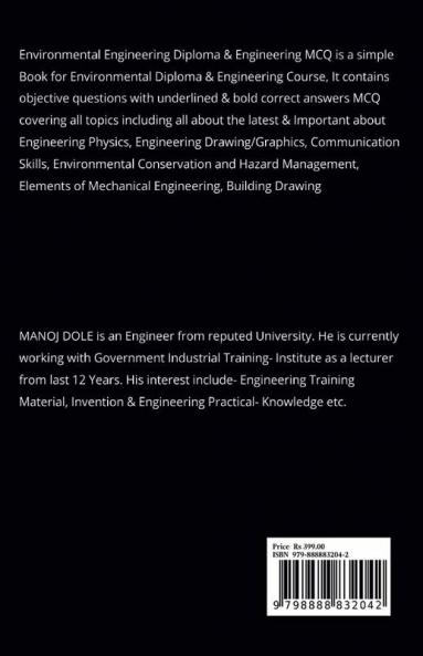 Environmental Engineering Diploma & Engineering MCQ