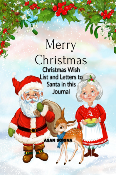 Dear Santa Christmas Journal & Coloring Book