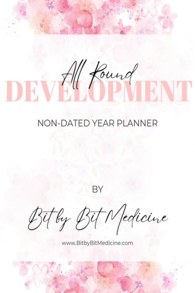 All Round Development Non-Dated Year Planner