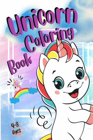 Unicorn Coloring Book New