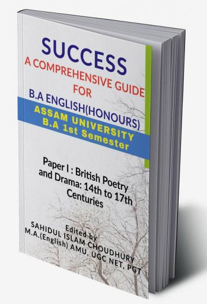 SUCCESS A COMPREHENSIVE GUIDE FOR BA ENGLISH HONORS ASSAM UNIVERSITY