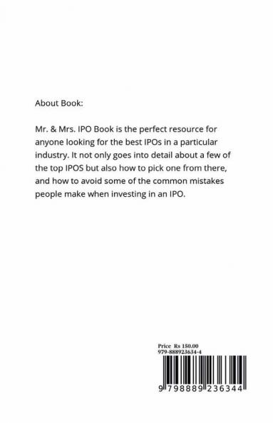 Mr. & Mrs. IPO : Step by Step Guide to pick Best IPOs