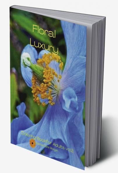 Floral Luxury Coloring Book for Adults vol.2: 50 Premium Floral Designs Stress Relieving | Friendly and Relaxing Floral Art | Amazing Flowers Coloring Book for Adults Stress Relief and More
