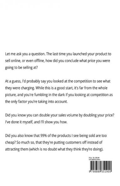 Pricing Strategies And Adding Value
