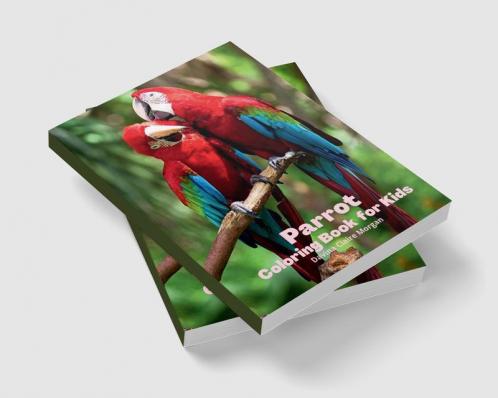 Parrot Coloring Book for Kids: Children Coloring and Activity Book for Girls & Boys Ages 3-8 | 30 State Parrotss and Nature | Beautiful Parrotss Coloring and Activity Book | Dover Nature | Amaz...