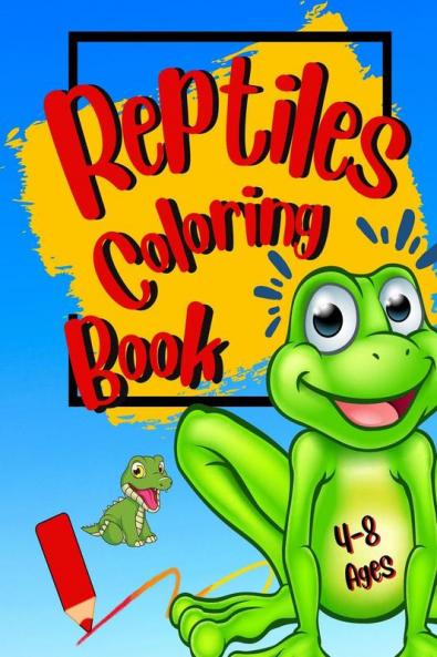 Reptiles Coloring Book