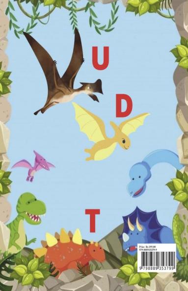 Dinosaur Alphabet Coloring Book for Kids: Amazing coloring book with adorable dinosaurs and alphabet for boys and girls Ages 3-8 | A great gift for kids with dinosaur facts and alphabet | Travel ba...