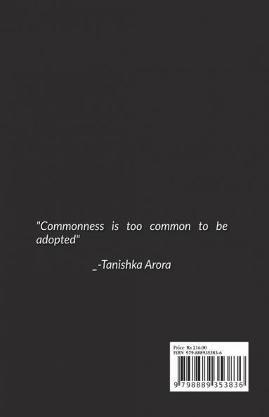 BE THE UNCOMMON MAN