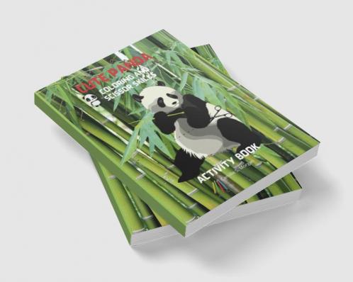 Cute Panda Coloring and Scissor Skills Activity Book: Children Activity Book for Boys and Girls Ages 3-8 with Super Cute Panda Bear | A Super cool Gift for Boys and Girls Ages 3-8 | Panda Coloring ...