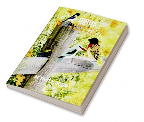 Birds Coloring and Scissor Skills Activity Book: Children Coloring and Scissor Skills Book for Girls & Boys Ages 3-8 | 25 State Birds and Nature – Original Designs | Beautiful Birds Coloring an...