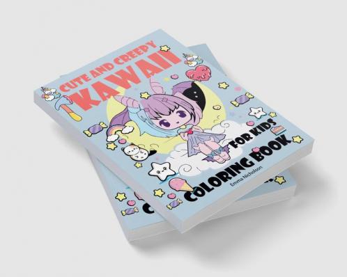 Cute and Creepy Kawaii Coloring Book for Kids: Creep Kawaii Dark Coloring Book | Cute and Creepy Pastel Goth Boys and Girls Food Kawaii Colouring Book | Amazing Gift for Kawaii Lovers