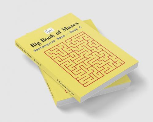 Rectangular Maze - Book 5 : Big Book of Mazes
