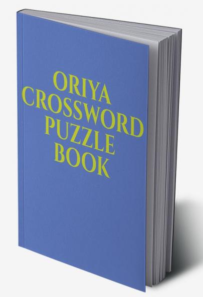 ORIYA  CROSSWORD PUZZLE BOOK