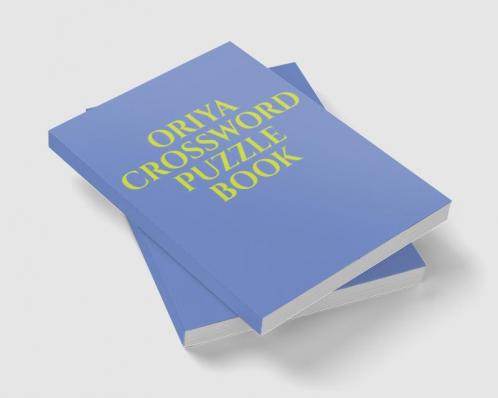 ORIYA  CROSSWORD PUZZLE BOOK