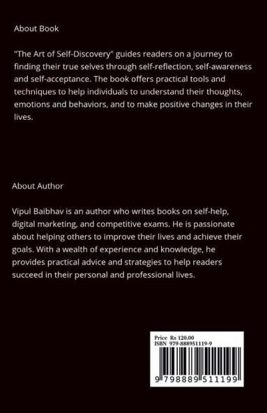 The Art of Self-Discovery : A Journey to Finding Your True Self