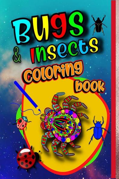 Bags & Insects : Coloring Book for Kids
