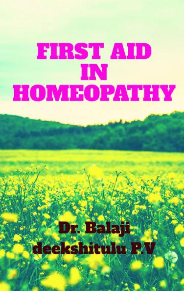 FIRST AID OF HOMEOPATHY