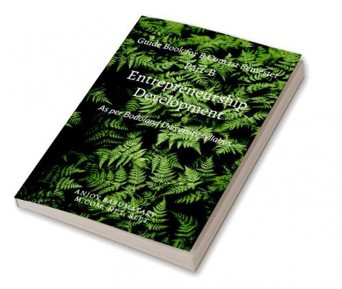 Gudie Book for B.Com 1st Semester Entrepreneurship Development
