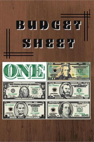 Budget Sheet : Journal