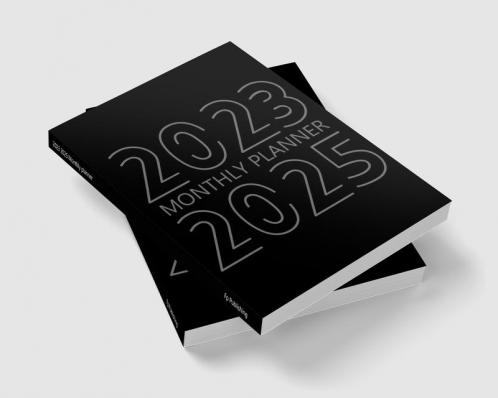 2023 2025 Monthly planner : 36 Month Agenda Monthly Organizer Book for Activities and Appointments 3 Year Calendar Notebook
