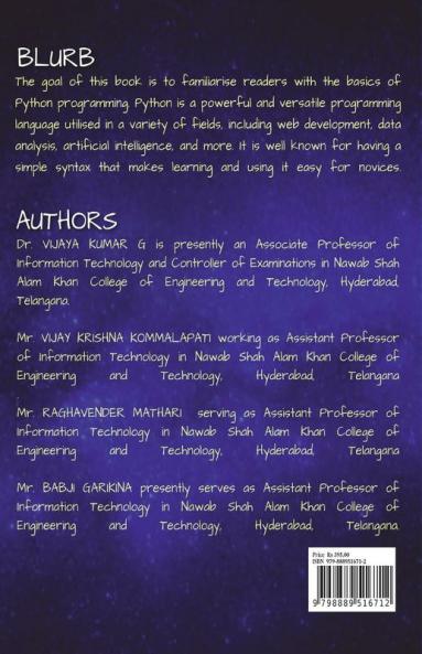 PYTHON Practitioner : Python Programming Guide