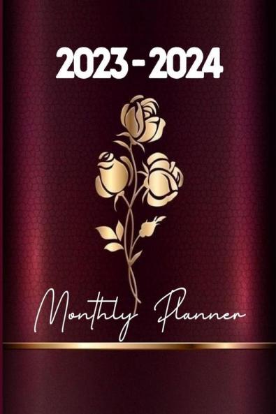 2023-2024 Monthly Planner for Women: 2 Years Pocket Organizer for Women