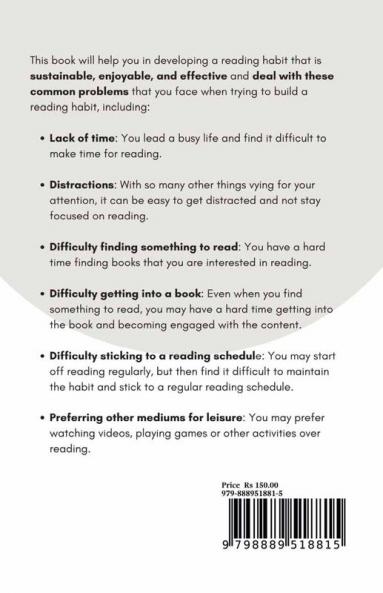 How to Read More Books : How to Build a Reading Habit