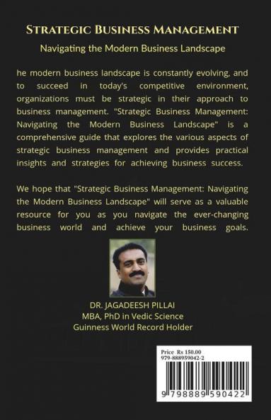 Strategic Business Management : Navigating the Modern Business Landscape