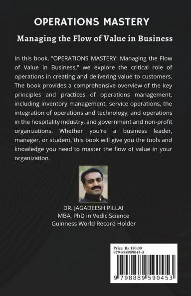 Operations Mastery : Managing the Flow of Value in Business