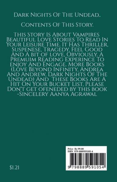 Dark Nights Of The Undead... : Nights Of Love And Story Of Two Girls