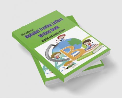 Alphabet Tracing Letters Writing Book : Capital and Small Letters for Kids