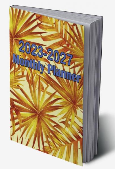 2023-2027 Monthly Planner perfect Gift for Women: 5 Years Pocket Organizer with Elegant Cover for Women