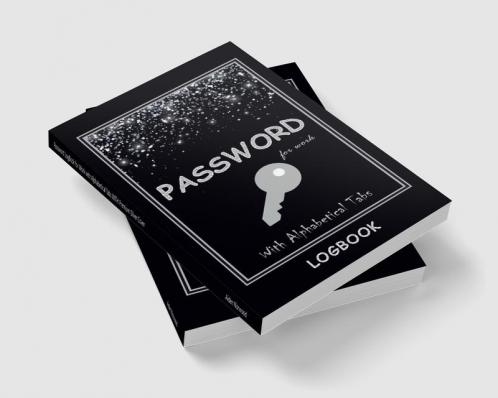 Password LogBook for Work with Alphabetical Tabs WITH Premium Silver Cover: WTF is my Password Log | Keeper for Your All Passwords | Organizer | Tracker | Premium Silver Cover Amazing Gift