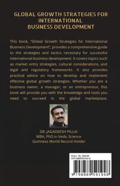 Global Growth Strategies for International Business Development