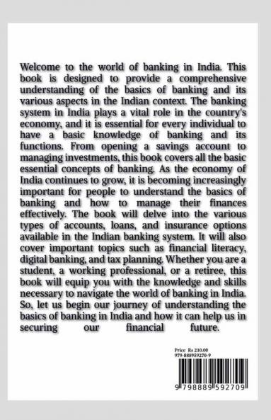 BASICS OF BANKING