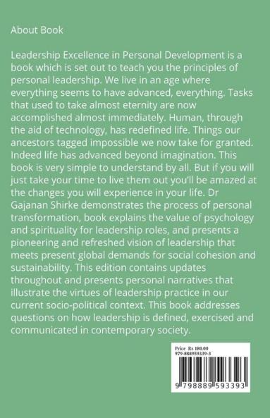 Leadership Excellence in Personal Development