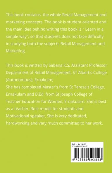 Retail Management and Marketing ( learn in simple way ) : Retail Management and Marketing ( Learn in simple way )