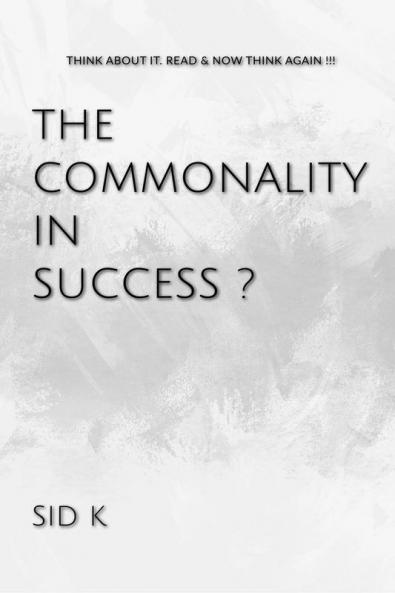 The Commonality In Success?